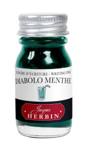Herbin Tinte f. Füller 10ml pfefferminzgrün