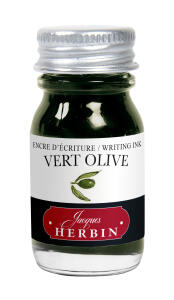 Herbin Tinte f. Füller 10ml olivgrün