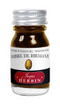 Herbin Tinte f. Füller 10ml bernsteinfarben