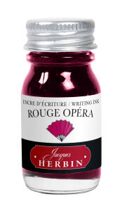 Herbin Tinte f. Füller 10ml tiefrot