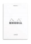 Rhodia Block Rhodia White A7 lin 80Bl