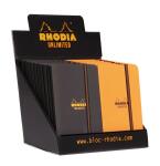 Rhodia Notizbuch Rhodia GZ 9x14 kar 60Bl sort