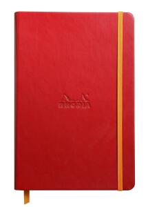 Rhodia Book Rhodiarama A5 96Bl blanko mohn