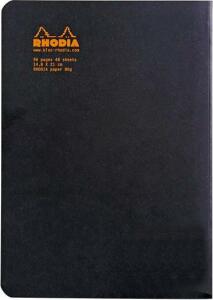 Rhodia Heft Black Classic A5 Dot 48Bl 80g
