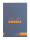 Rhodia Block Rhodia coloR 85x120 70Bl lin saphi