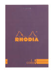 Rhodia Block Rhodia coloR 85x120 70Bl lin viol