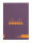Rhodia Block Rhodia coloR 85x120 70Bl lin viol