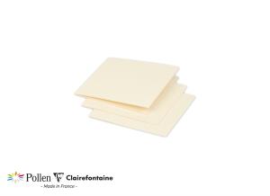 Clairefontaine Doppelkarte Pollen 110x110 perl-El