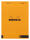 Rhodia Block Rhodia Basics A6 70Bl lin orange