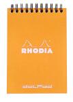 Rhodia Notizblock A6 Doppel dot 80Bl ora