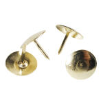 Exacompta Reißnägel 9.5mm Messing 750 St.