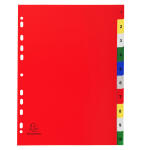 Exacompta Register A4 PP blanco 10Tlg 180mµ