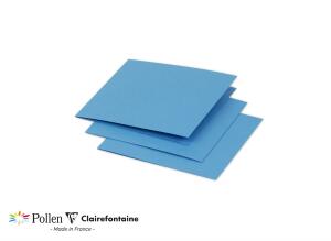 Clairefontaine Doppelk Pollen 116x116 türkis