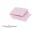 Clairefontaine Doppelkarte Pollen 116x116 rosa