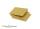 Clairefontaine Doppelk Pollen 116x116 gold