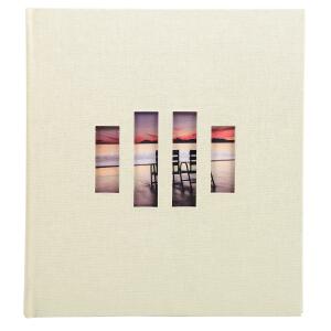 Exacompta Fotobuch ZEN elfenb 29x32 60 weisS