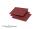 Clairefontaine Doppelk Pollen 116x116 bordeaux