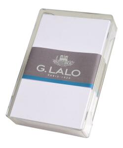Lalo Karten 80x128 weiss 320g 80St