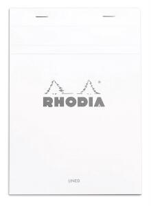 Rhodia Block Rhodia White A5 geh kar 80Bl