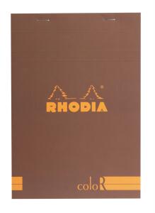 Rhodia Block Rhodia coloR A5 lin 70Bl schoko