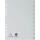 Exacompta Register A4 recycelt PP 1-10 tlg grau