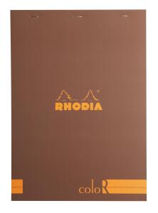 Rhodia Block Rhodia coloR A4 lin 70Bl schoko