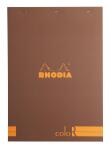 Rhodia Block Rhodia coloR A4 lin 70Bl schoko