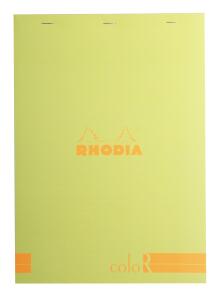 Rhodia Block Rhodia coloR A4 lin 70Bl anisgrün
