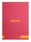 Rhodia Block Rhodia coloR A4 lin 70Bl himbeer