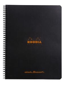 Rhodia Notebook A4+ Dot 80Bl schwarz