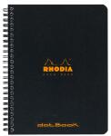Rhodia Notebook A5+ Dot 80Bl schwarz