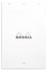 Rhodia Block Rhodia White A4+ lin 80Bl