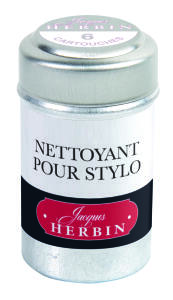 Herbin Tintenreiniger, 6 Flaschen