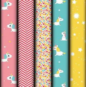 Clairefontaine Geschenkpapier Einhorn 2x0,7m st