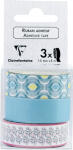 Clairefontaine Tropen 3 Dekobänder selbstkl 1,5cm