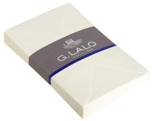 Lalo Umschlag C6 gum weiss 25St