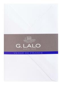 Lalo Umschlag C6 gum extraweiss 25St