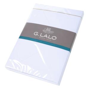 Lalo Umschlag C6 Velin de France weiss 20St