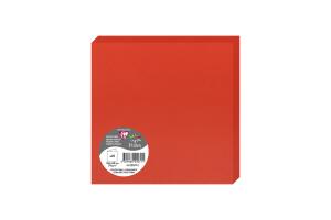 Clairefontaine Doppelkarte 160x160 Korallenrot