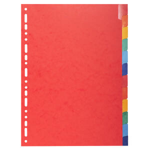 Exacompta Register A4 12tlg Manila verst.Tabs