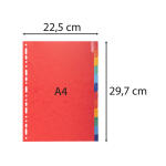 Exacompta Register A4 12tlg Manila verst.Tabs