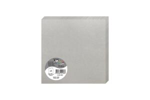 Clairefontaine Doppelkarte 160x160 silber