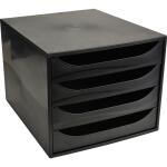 Exacompta Ecobox open ECO schwarz