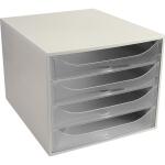 Exacompta Ecobox open ECO Weiss/Glasklar