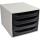 Exacompta Ecobox open ECO grau/schwarz