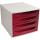 Exacompta Ecobox open ECO grau/himbeer Tz