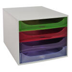 Exacompta 32 St. ECOBOX open ECO farb. sort.