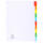 Exacompta Register A4 10tlg manila+farb.Tab we