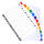 Exacompta Register A4 Kart ws Farb.Tabs 12tlg
