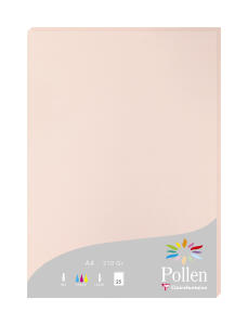 Clairefontaine Papier A4 Pollen 210g opalin 25Bl